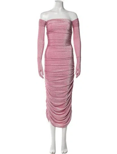 Pre-owned Kim Shui Square Neckline Midi Length Dress