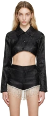 Kim Shui Ssense Exclusive Black Cloud Jacket In Black