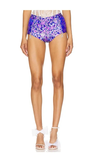 Kim Shui X Revolve Brocade Hot Short In È“�è‰²