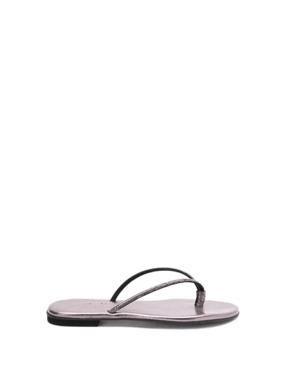 Kima Sandals In Metallic