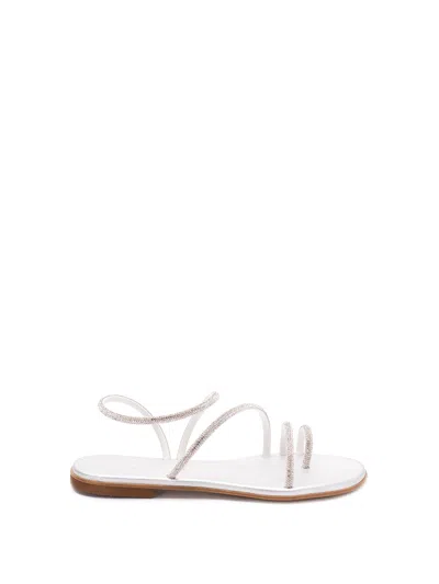 Kima Sandals In Metallic