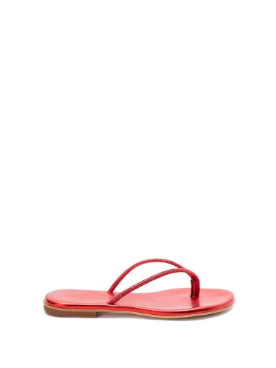 Kima Sandals In Red