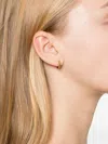 Kimai 18kt Recycled Yellow Gold Chubby Single Hoop Earring In Gold