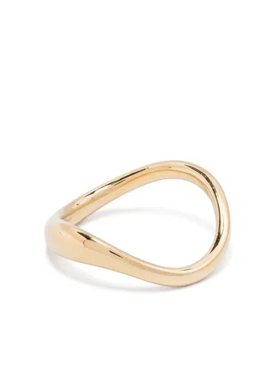 KIMAI 18KT YELLOW GOLD THE DELIA PLAIN RING