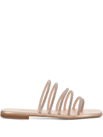 Kimai Crystal-embellished Sandals In Pink