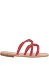 Kimai Kima Sandals Red In Red