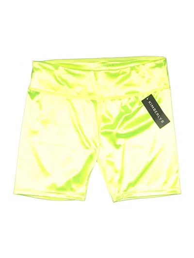 Pre-owned Kimberly C Board Shorts In Yellow