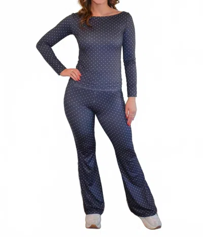 Kimberly C Dot Me Darling Set In Blue
