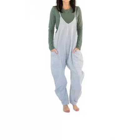 Kimberly C Gavin Relax Jumpsuit In Grey In Gray