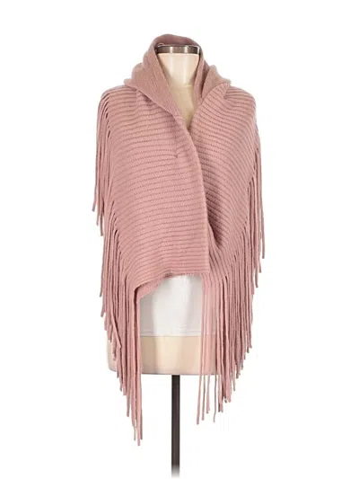 Pre-owned Kimberly C Poncho In Pink