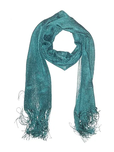 Pre-owned Kimberly C Scarf In Teal
