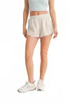 Kimberly C Willow Short In Ditsy White In Multi