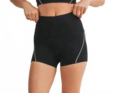 Kimberly C Women's Contour Biker Shorts In Black