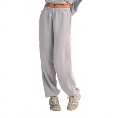 Kimberly C Zada Super Soft Jogger Pants In Dusty Blue