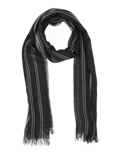 Kimberly Mcdonald Woman Scarf Black Size - Lambswool