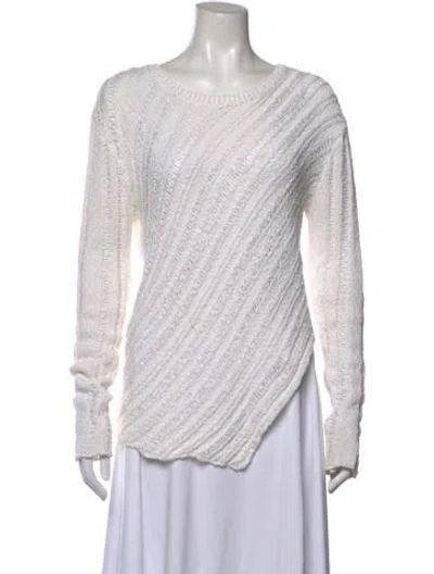 Pre-owned Kimberly Ovitz Crew Neck Sweater In Neutrals