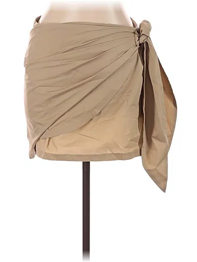 Pre-owned Kimberly Taylor Casual Skirt In Tan
