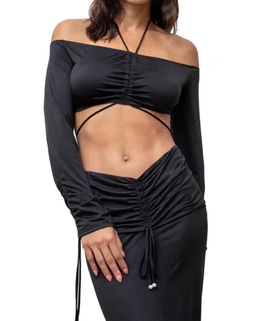 Kimberly Taylor Fontelina Top In Black