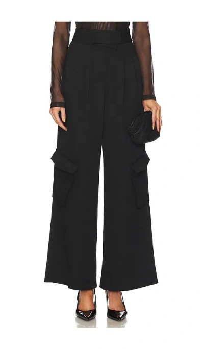 Kimberly Taylor Freda Foldover Pant In Black