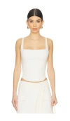 Kimberly Taylor Juliette Bustier In Cream