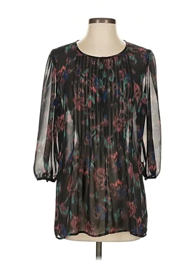 Pre-owned Kimchi Blue 3/4 Sleeve Blouse In Black