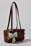 Kimchi Blue Bow Rectangle Shoulder Bag In Brown, Women's At Urban Outfitters In Brown