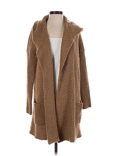 Pre-owned Kimchi Blue Cardigan Sweater In Brown