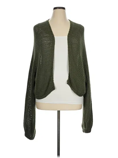 Pre-owned Kimchi Blue Cardigan Sweater In Green