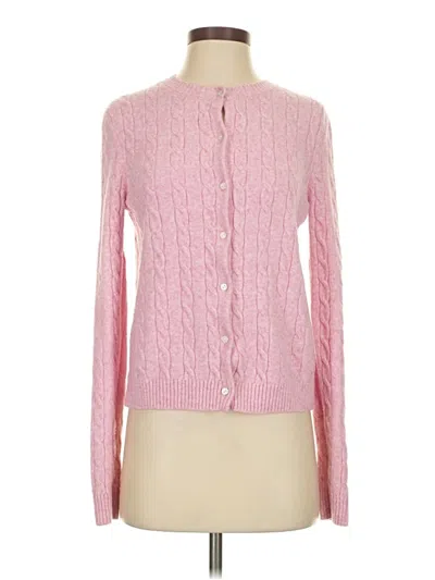 Pre-owned Kimchi Blue Cardigan Sweater In Pink