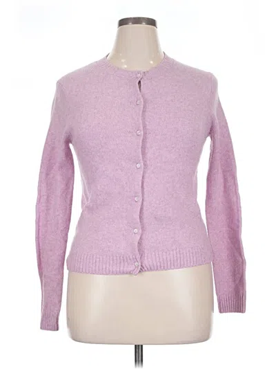 Pre-owned Kimchi Blue Cardigan Sweater In Pink