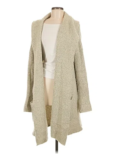 Pre-owned Kimchi Blue Cardigan Sweater In Tan
