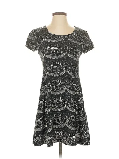 Pre-owned Kimchi Blue Casual Dress In Black
