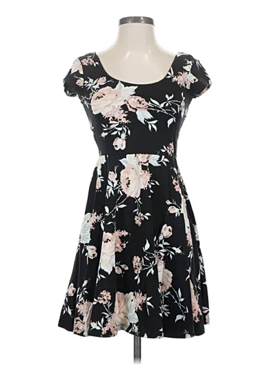 Pre-owned Kimchi Blue Casual Dress In Black