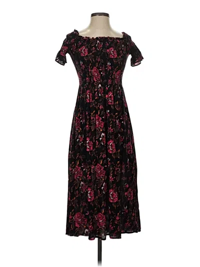 Pre-owned Kimchi Blue Casual Dress In Black