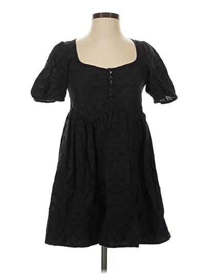 Pre-owned Kimchi Blue Casual Dress In Black
