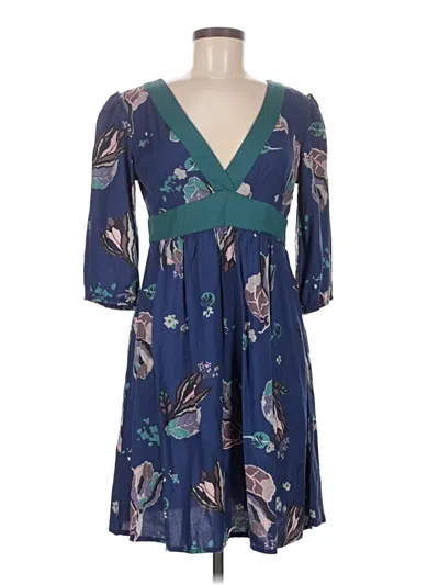 Pre-owned Kimchi Blue Casual Dress In Blue