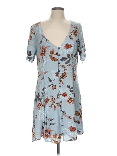 Pre-owned Kimchi Blue Casual Dress In Blue