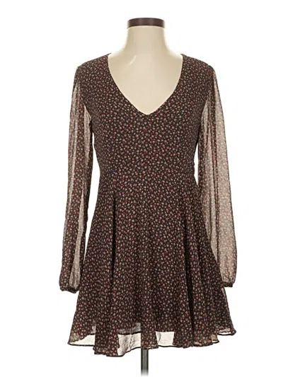 Pre-owned Kimchi Blue Casual Dress In Brown