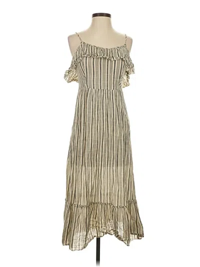 Pre-owned Kimchi Blue Casual Dress In Brown