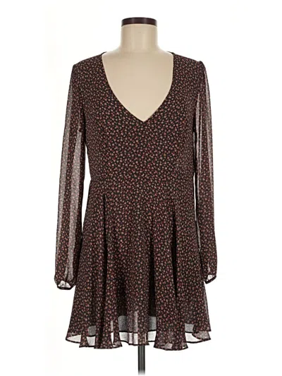 Pre-owned Kimchi Blue Casual Dress In Brown