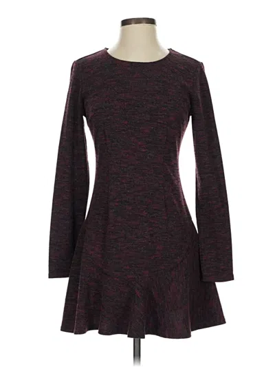 Pre-owned Kimchi Blue Casual Dress In Burgundy