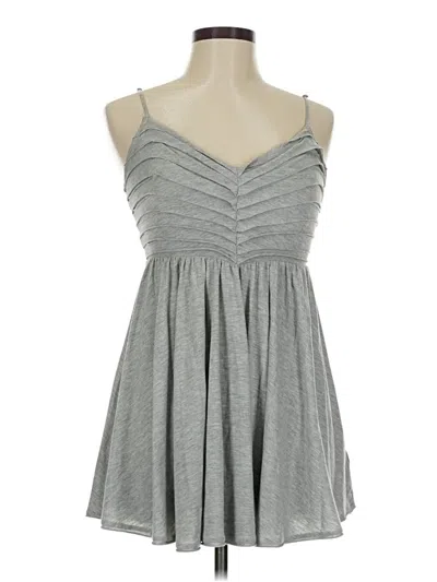 Pre-owned Kimchi Blue Casual Dress In Gray