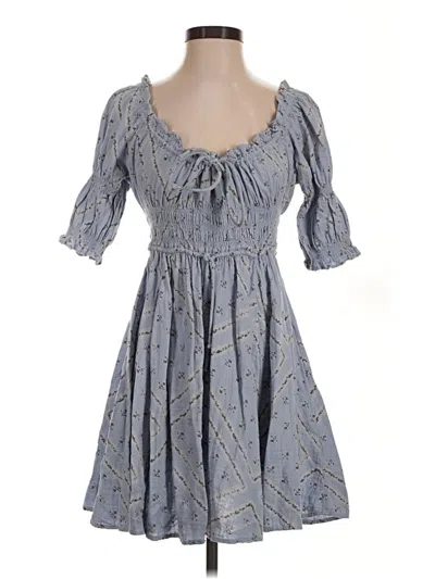 Pre-owned Kimchi Blue Casual Dress In Gray