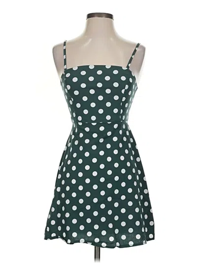 Pre-owned Kimchi Blue Casual Dress In Green