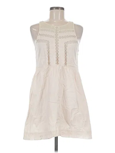 Pre-owned Kimchi Blue Casual Dress In Ivory