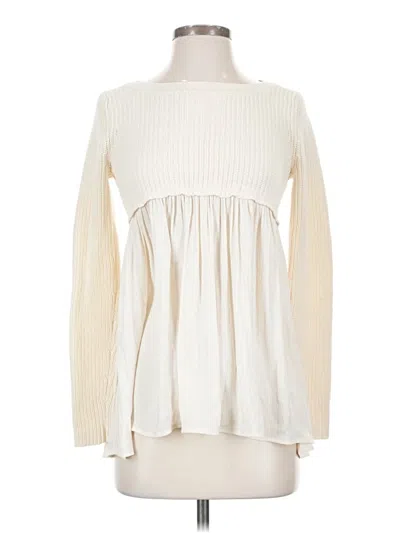 Pre-owned Kimchi Blue Casual Dress In Ivory