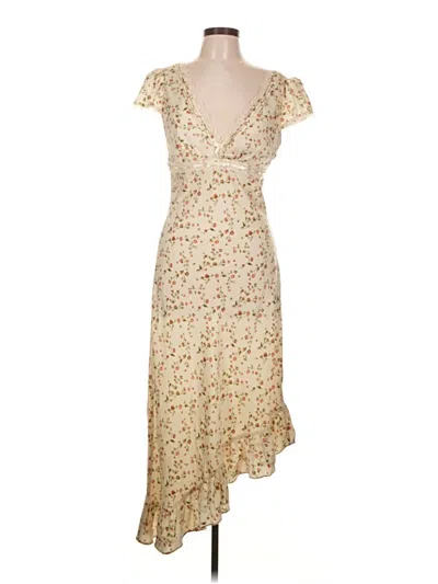 Pre-owned Kimchi Blue Casual Dress In Ivory