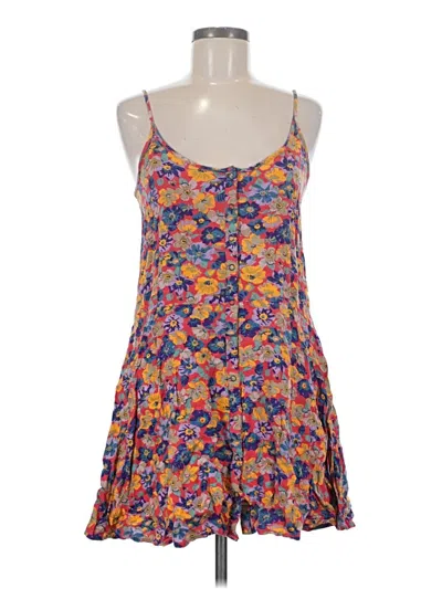 Pre-owned Kimchi Blue Casual Dress In Orange