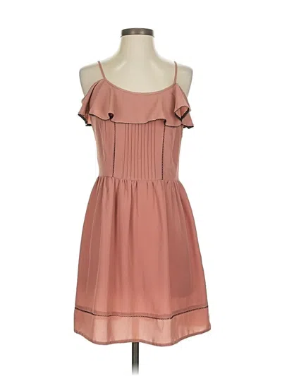 Pre-owned Kimchi Blue Casual Dress In Pink