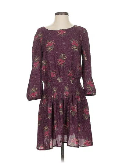 Pre-owned Kimchi Blue Casual Dress In Purple